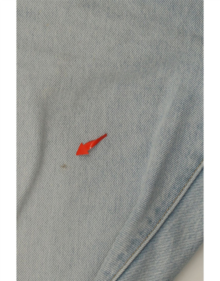 Pantaloni scurți din blugi pentru bărbați LEVI'S 501 W28, bumbac albastru mediu