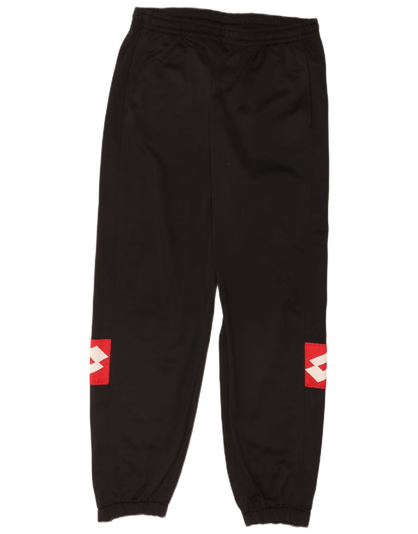 Pantaloni de trening grafic pentru bărbați Lotto Pantaloni de jogging UK 44/46 Large Black