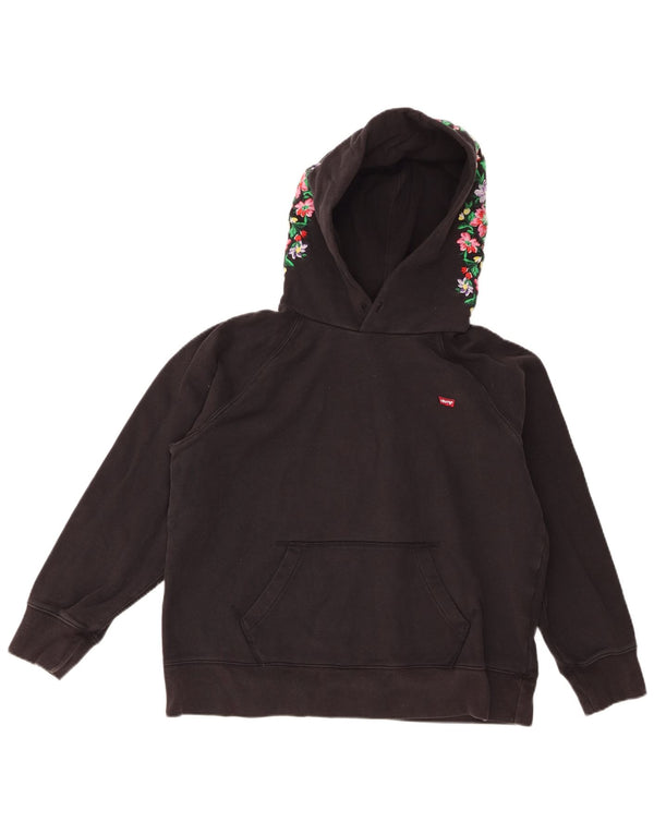 Pulover Levi's pentru femei, UK 14, bumbac floral, negru mediu