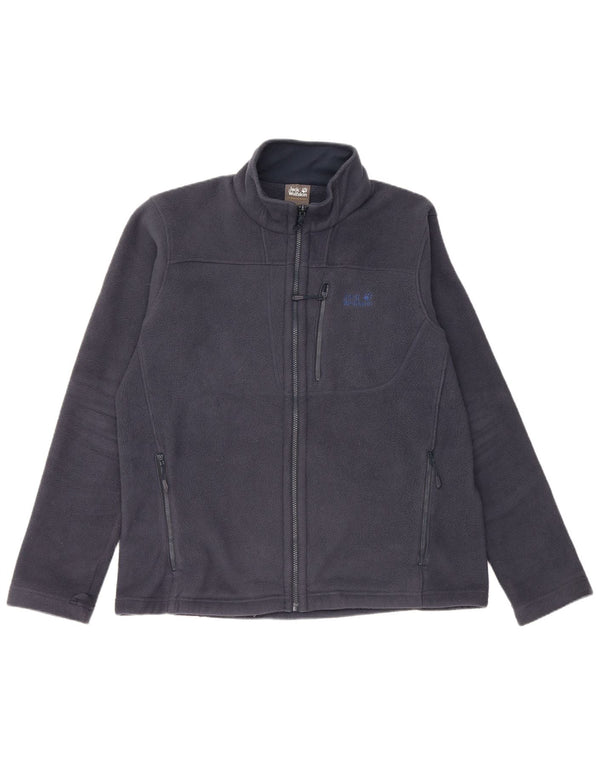 Jachetă fleece pentru bărbați JACK WOLFSKIN UK 44/46 XL bleumarin poliester