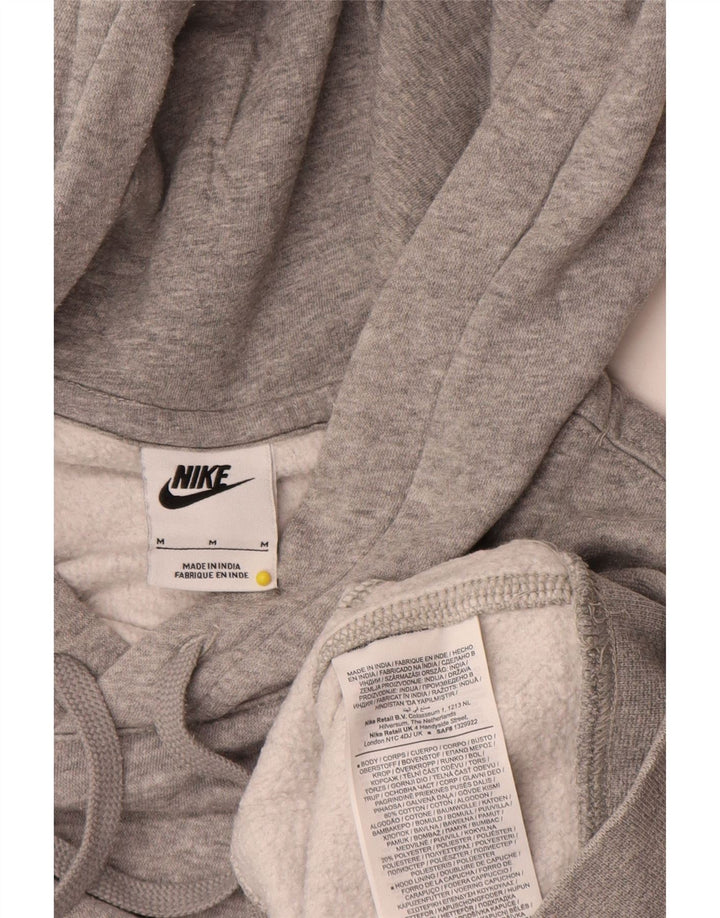 Pulover Nike pentru bărbați, bumbac cu pete, gri mediu