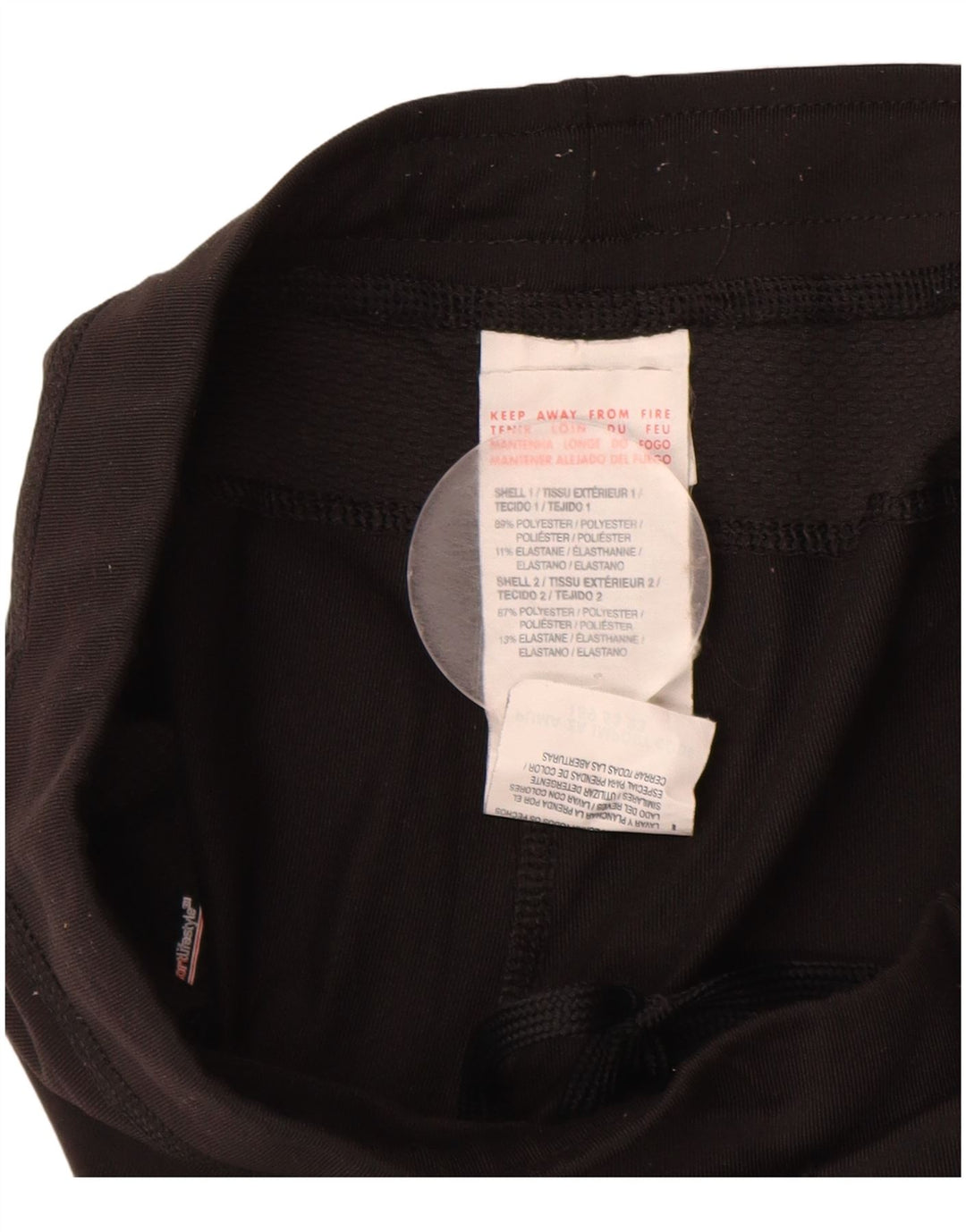 Leggings Capri Puma pentru femei UK 8 Small Poliester negru