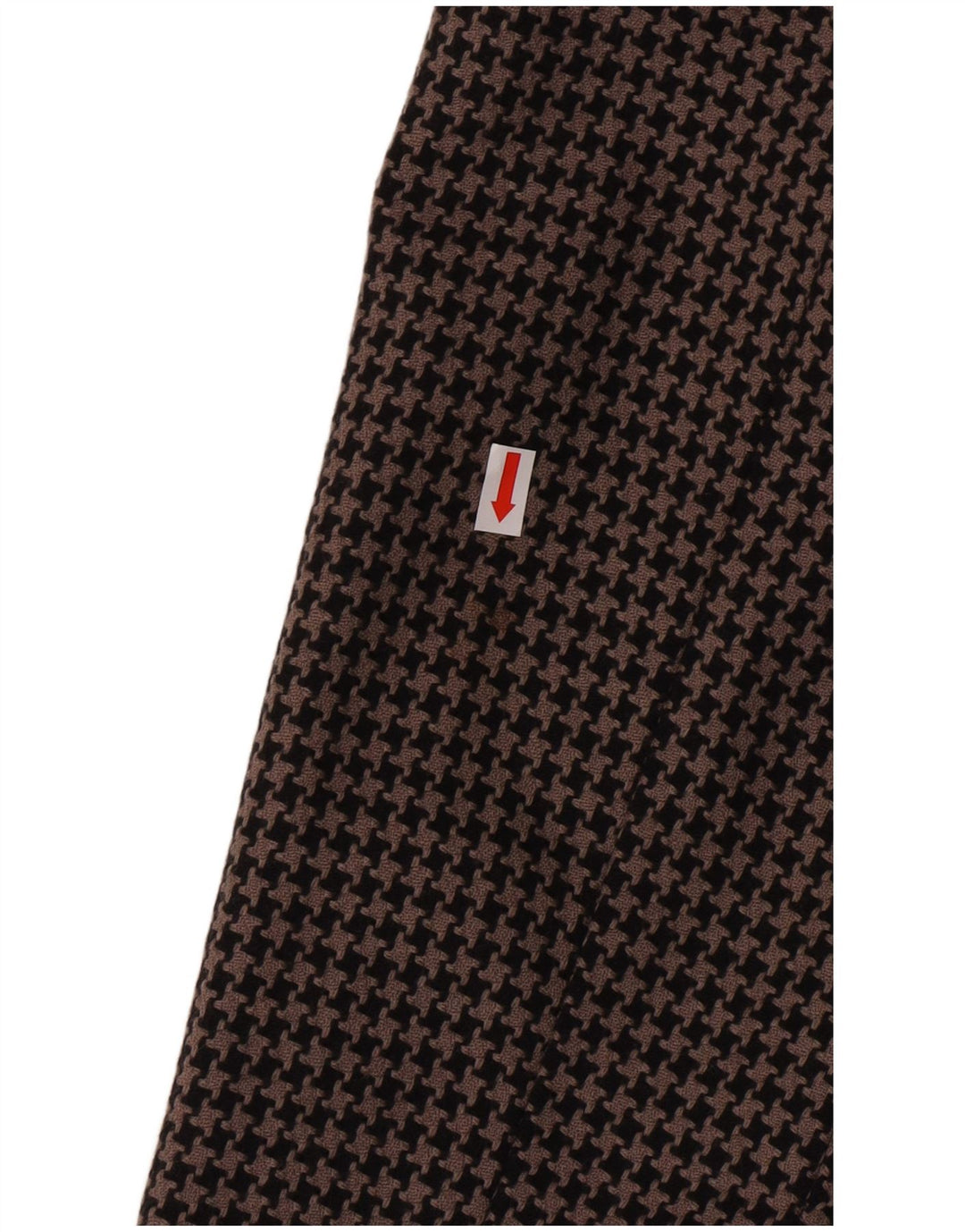 Set fuste vintage pentru femei 2 piese UK 14 Medium W28 Brown Houndstooth