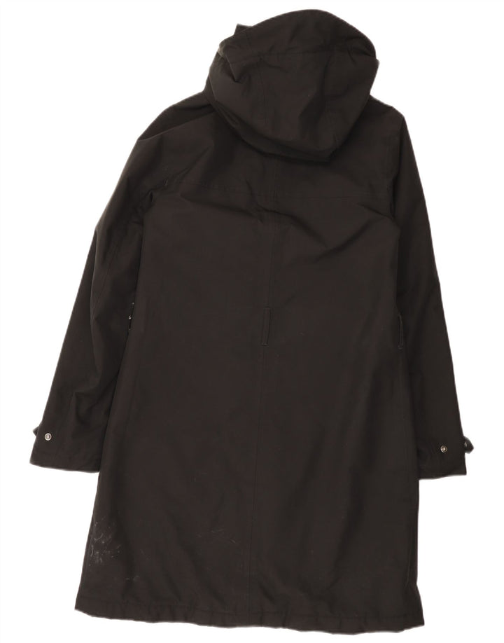 Trenci cu glugă pentru femei Helly Hansen UK 10 Poliester negru mic