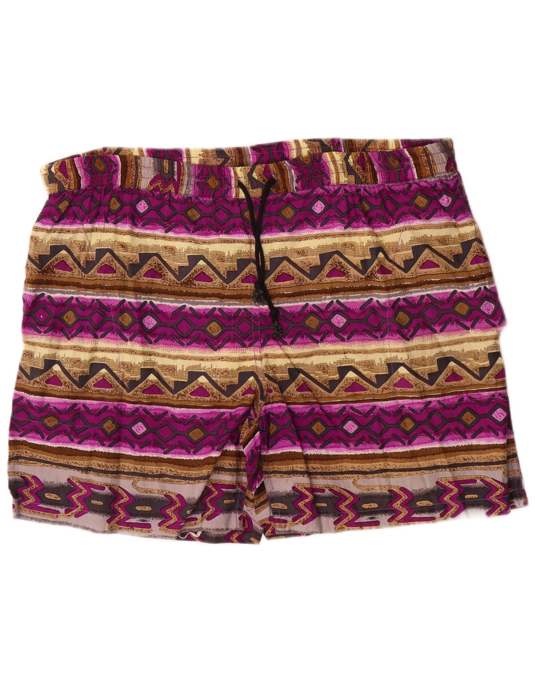 Pantaloni scurți de înot pentru bărbați Santostefano, mari, multicolor, din bumbac Fair Isle