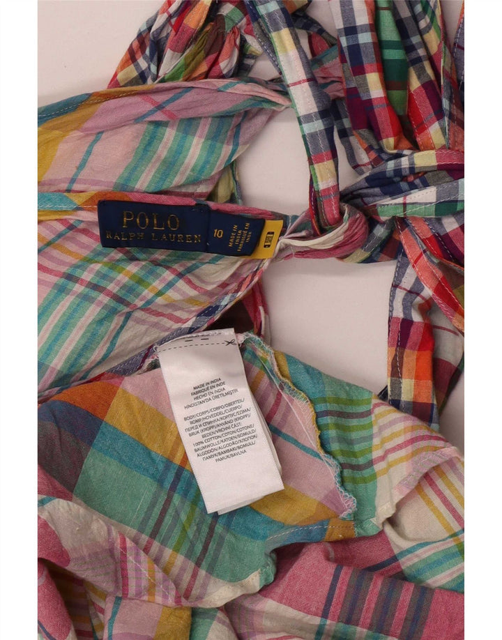 Rochie Halter Polo Ralph Lauren pentru femei US 10, mare, multicoloră, mozaic