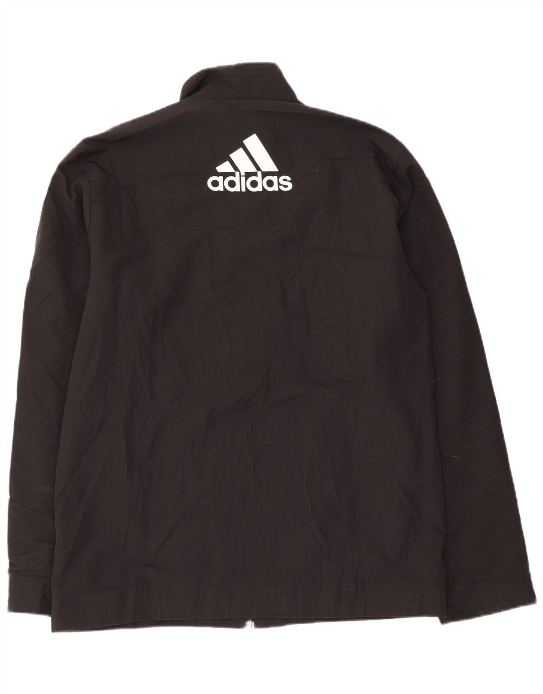 Jachetă de top pentru trening grafic Adidas pentru bărbați UK 38/40 Medium Black Colorblock