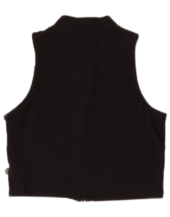 Crop Top fără mâneci pentru femei Puma UK 14, mare, negru, bumbac