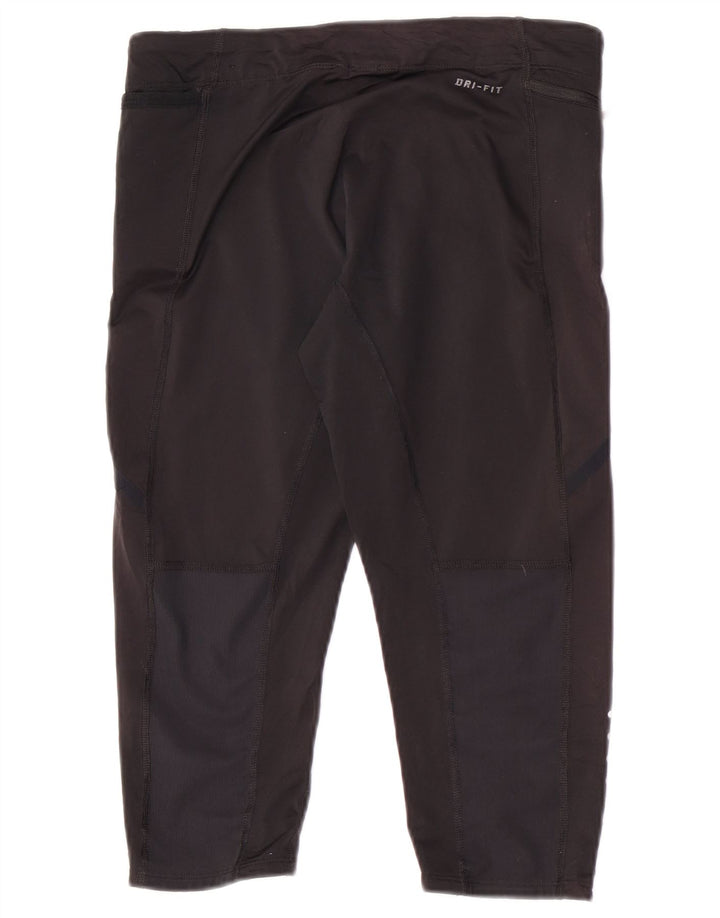 Leggings Capri Nike pentru femei UK 8 Small Black