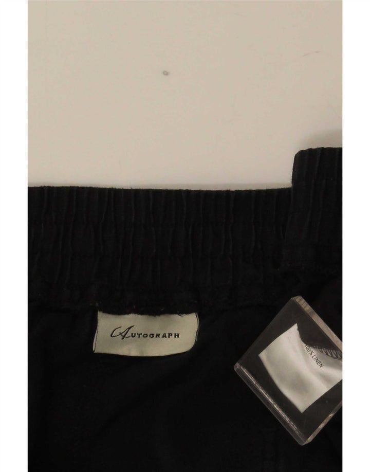 Pantaloni scurți chino pentru bărbați Marks & Spencer W52 5XL, in negru