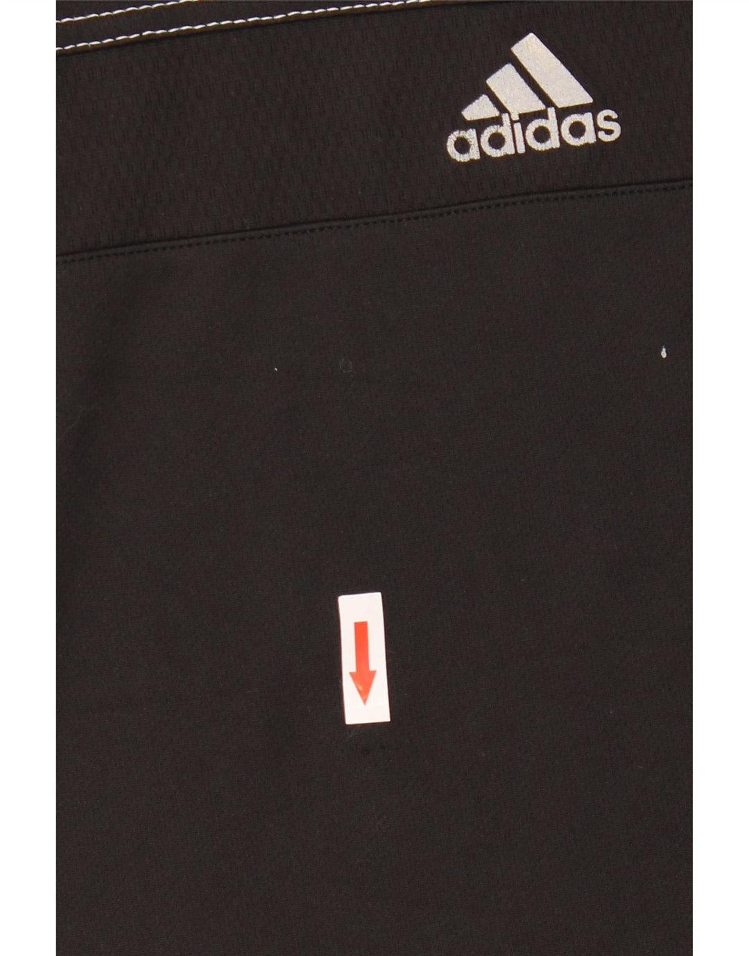Top cu vestă grafică ADIDAS pentru bărbați, poliester negru mic