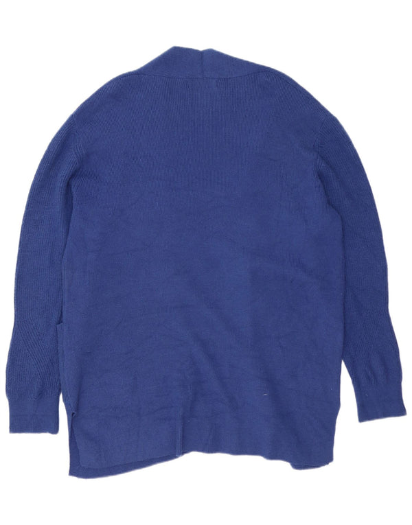 Pulover cardigan cu paragate supradimensionat pentru femei Marks & Spencer UK 16 Large Blue