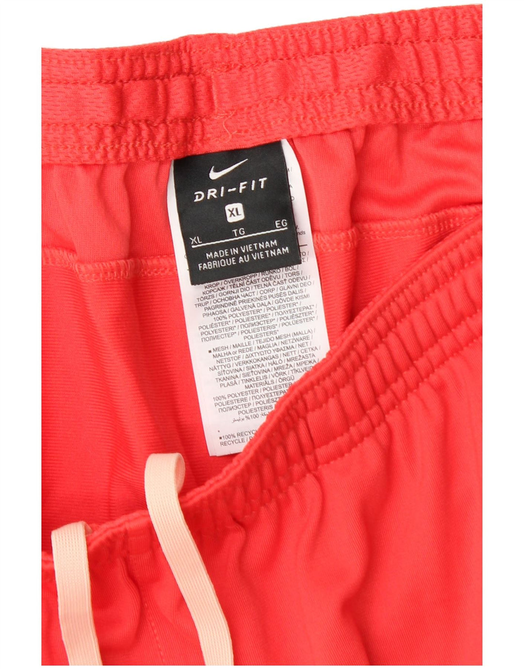 Pantaloni de trening Nike Dri Fit pentru bărbați XL, poliester roz