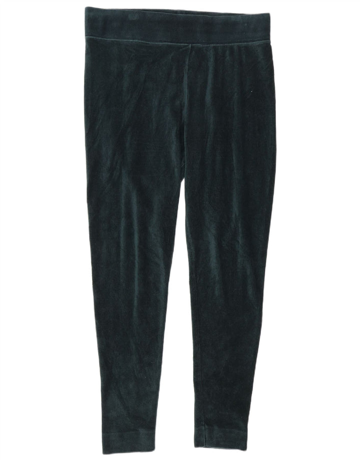 Leggings din velur pentru femei Marks & Spencer UK 16, verde mare