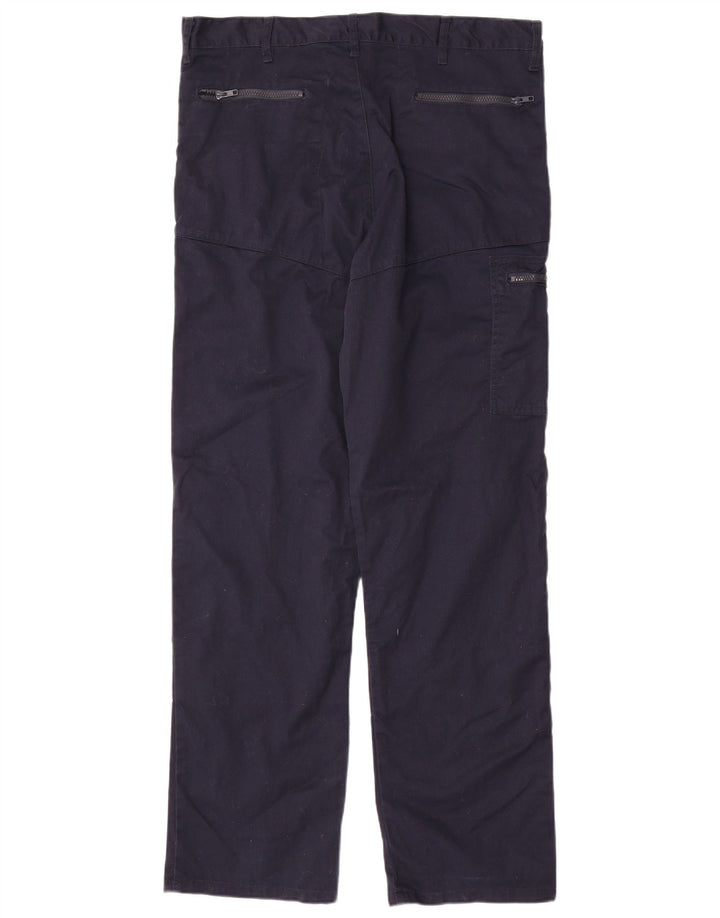 Pantaloni cargo drepti pentru bărbați Dickies Redhawk W38 L33 poliester bleumarin