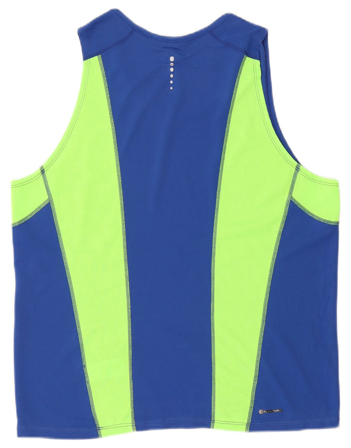 Vestă pentru bărbați The North Face, mare, albastru, poliester color bloc