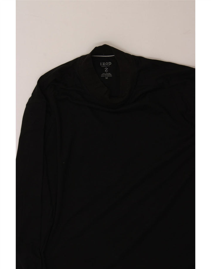 IZOD Mens Top Long Sleeve Medium Black Cotton Vintage Izod and Second-Hand Izod from Messina Hembry 