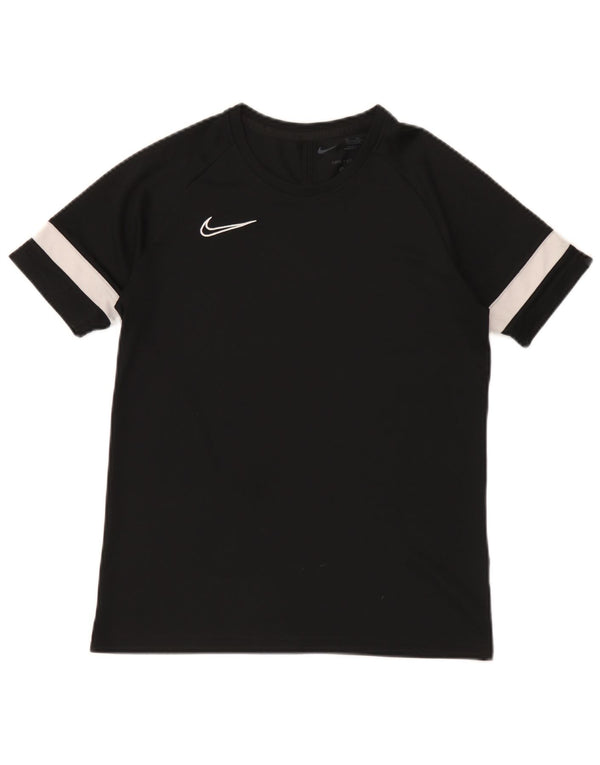 Tricou Nike Dri Fit pentru băieți Top 13-14 ani XL Negru Colorblock