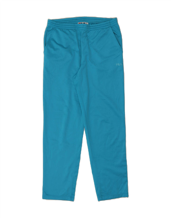 FILA Mens Tracksuit Trousers IT 46 Small  Blue Polyester Vintage Fila and Second-Hand Fila from Messina Hembry 