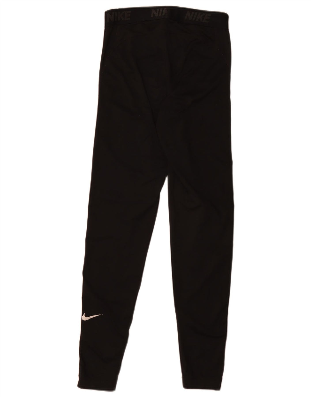 Leggings Nike Dri Fit Graphic pentru femei UK 10 Poliester negru mic