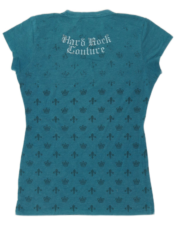 Hard Rock Cafe Barcelona Tricou grafic Top UK 12 Medium Blue