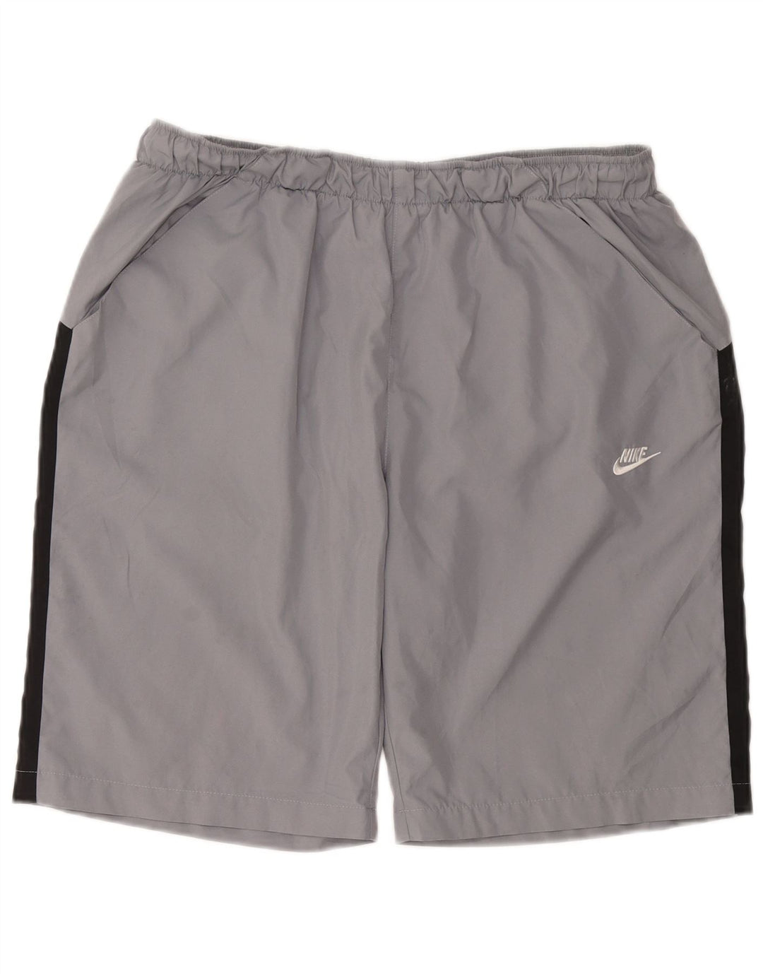 Pantaloni scurți sport pentru bărbați NIKE XL, gri, poliester color bloc
