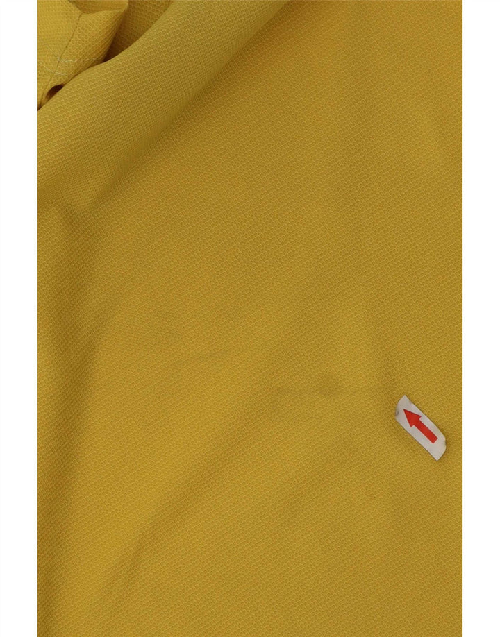AUSTRALIAN L'ALPINA Tricou polo pentru bărbați Poliester galben mediu