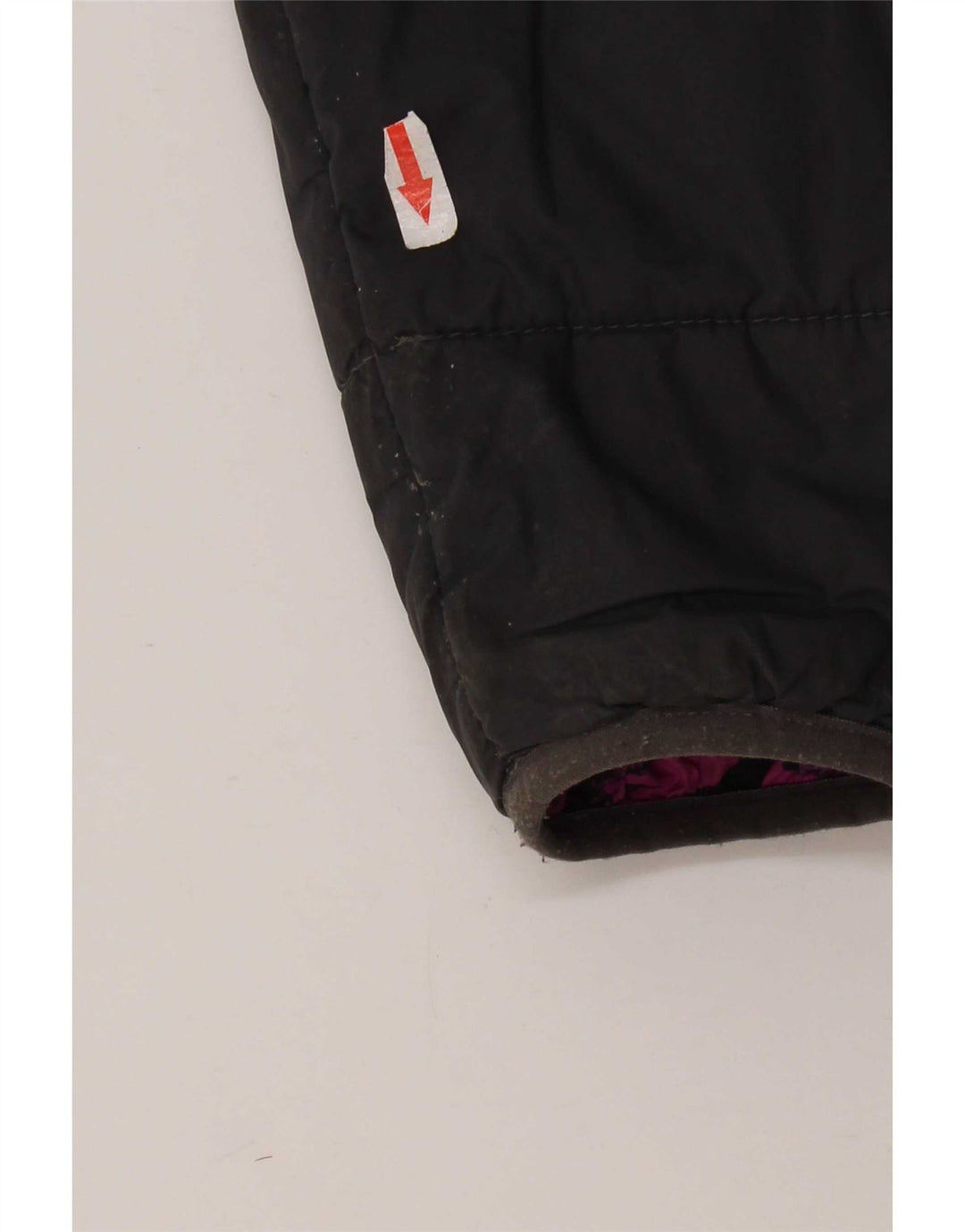 Jachetă reversibilă cu glugă The North Face pentru fete 9-10 ani mediu negru