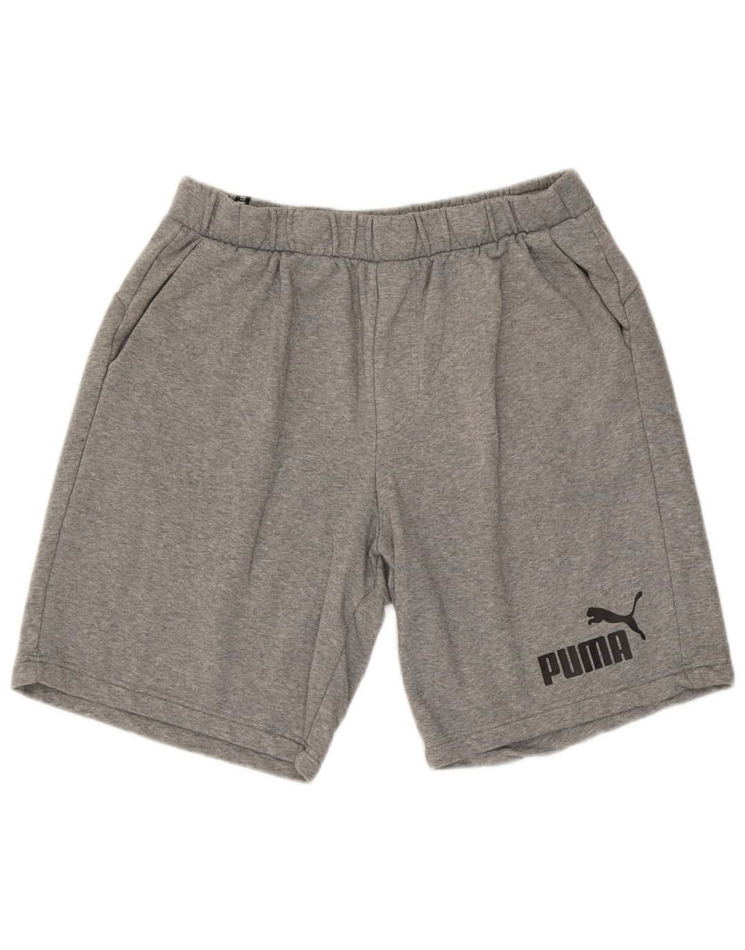 Pantaloni scurți sport pentru bărbați Puma, XL, gri bumbac pete