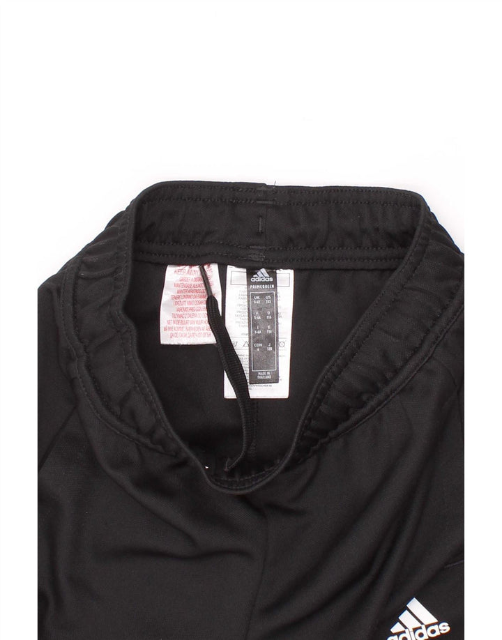 Pantaloni de trening Adidas Aeroready pentru baieti 5-6 ani poliester negru