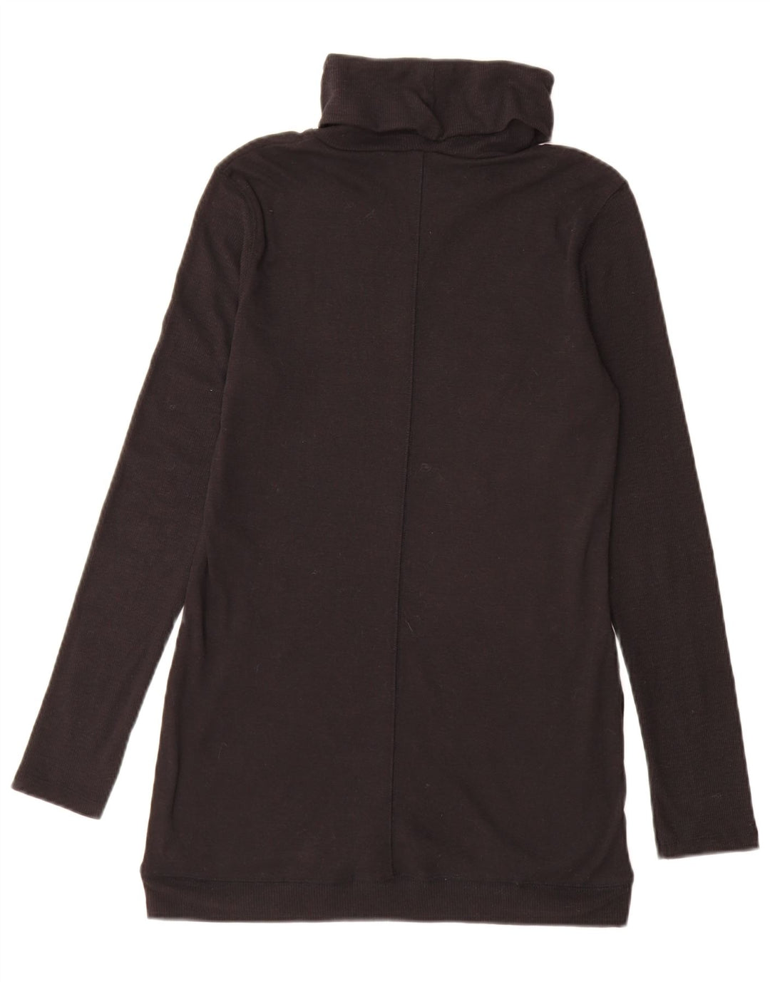 Pulover pentru femei Marks & Spencer, cu paragate, cu gât rulat, UK 10 Mic Negru