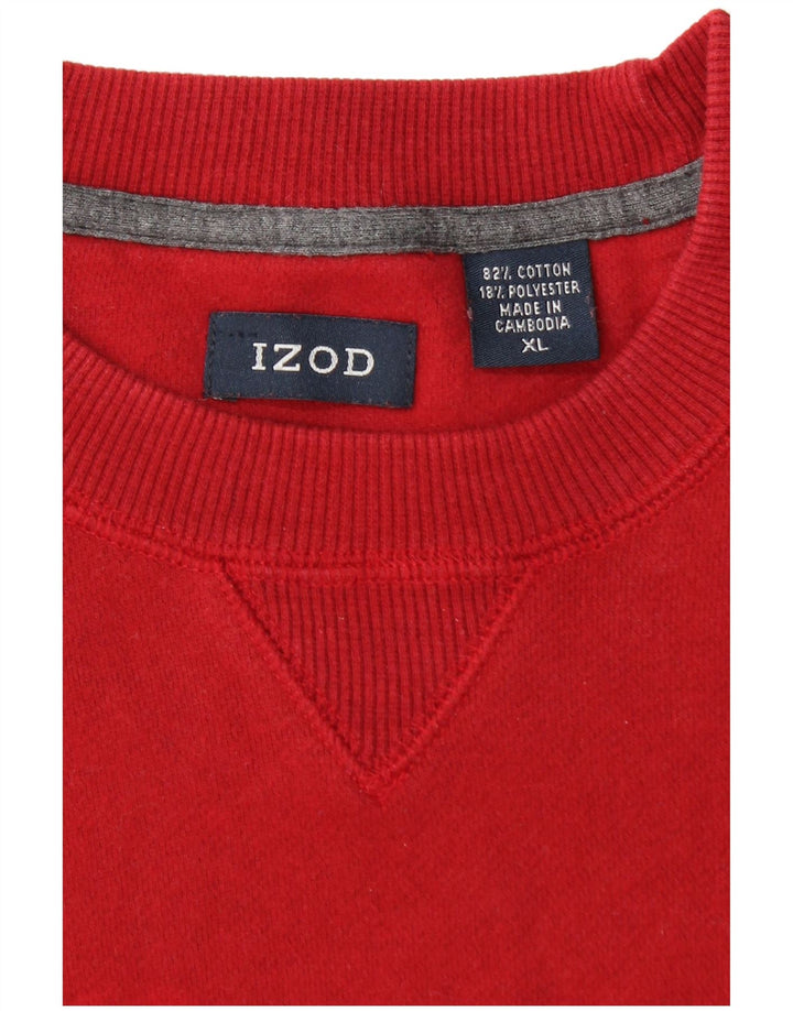 Hanorac pentru bărbați IZOD Jumper XL bumbac roșu