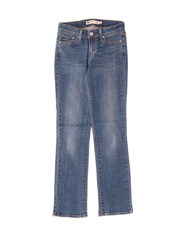 Blugi drepți, ușor curbați, pentru femei Levi's, US 2 Small W26 L29 Blue Classic