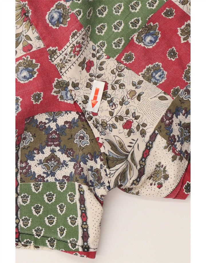 Vintage Womens Shorts UK 14 Medium W30 Multicolor Patchwork