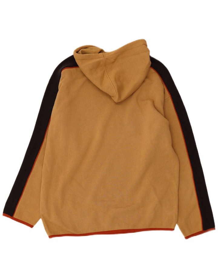 Pulover FILA pentru bărbați, bumbac color bloc, bej mediu