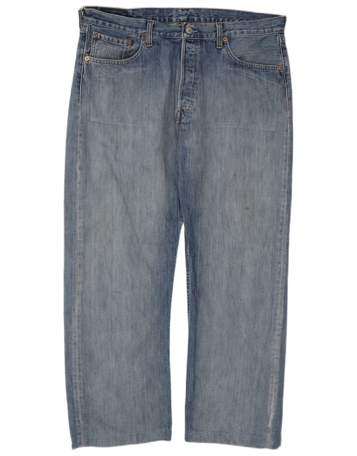 Blugi drepti pentru bărbați Levi's 501 W38 L27 Albastru