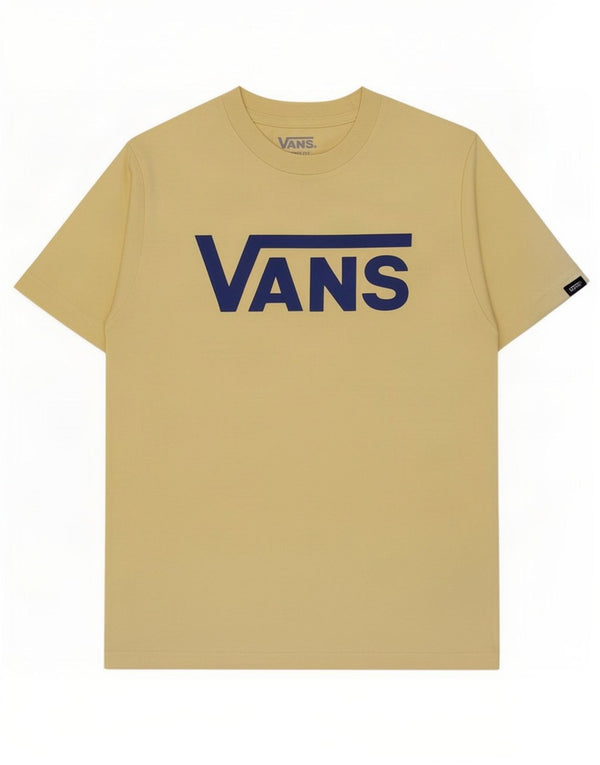 Tricou grafic Vans Boys Classic Fit Top 8-9 ani mic galben bumbac