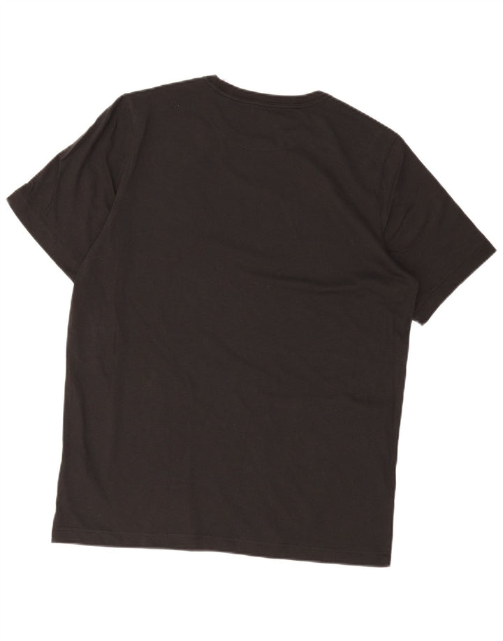 Tricou grafic Puma pentru bărbați Top mediu negru bumbac