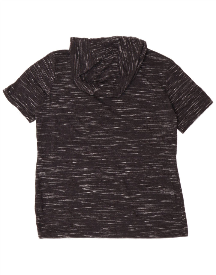 Tricou cu glugă Nike pentru femei Top UK 14 Medium Black Flecked Polyester