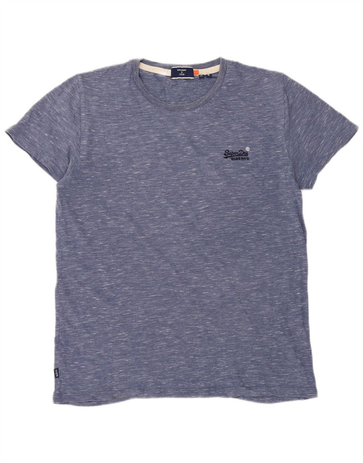 Tricou Superdry pentru bărbați Top Medium Blue Flecked