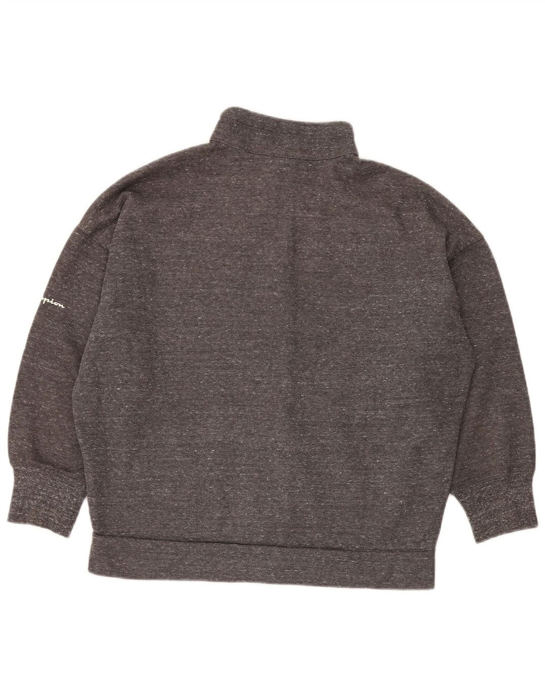 Jachetă de trening supradimensionată pentru femei Champion UK 14 Medium Grey Flecked