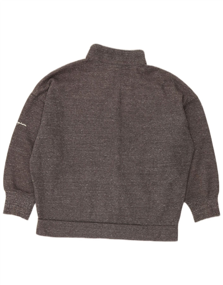 Jachetă de trening supradimensionată pentru femei Champion UK 14 Medium Grey Flecked