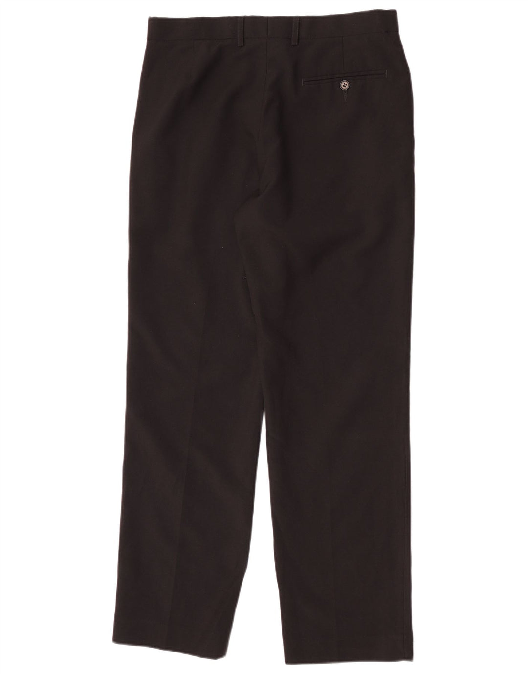 Marks & Spencer Pantaloni drepți pentru bărbați L32 L31 Poliester negru