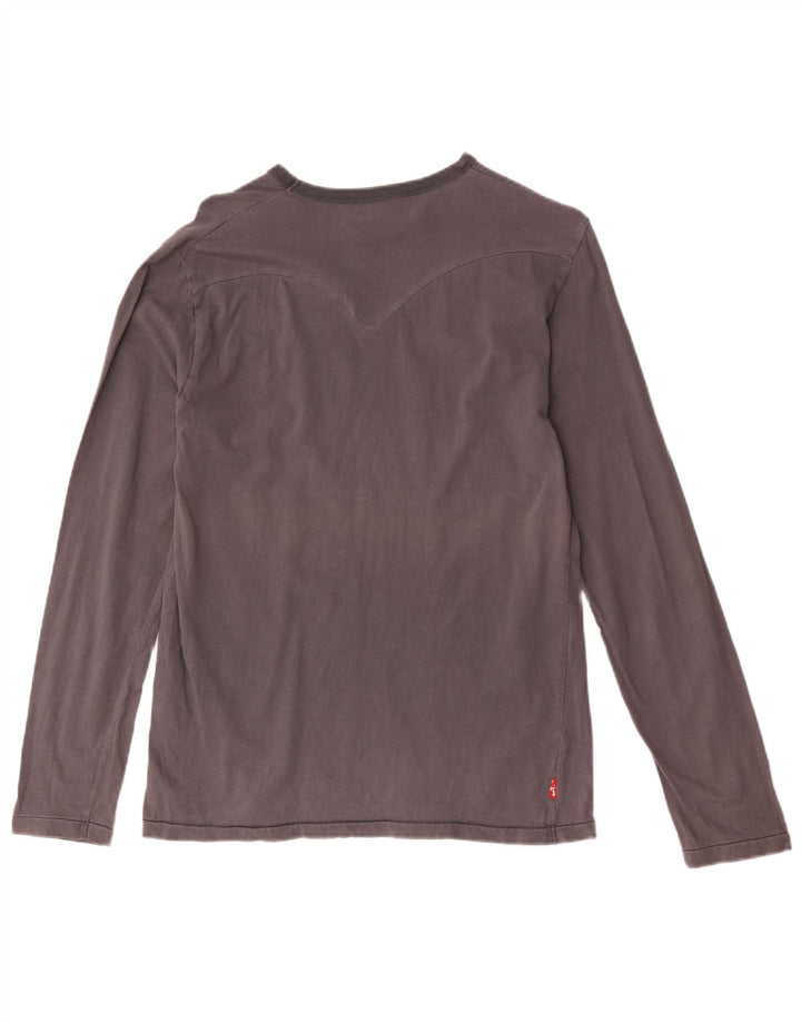 Bluză cu mânecă lungă pentru bărbați Levi's, gri mic, bumbac