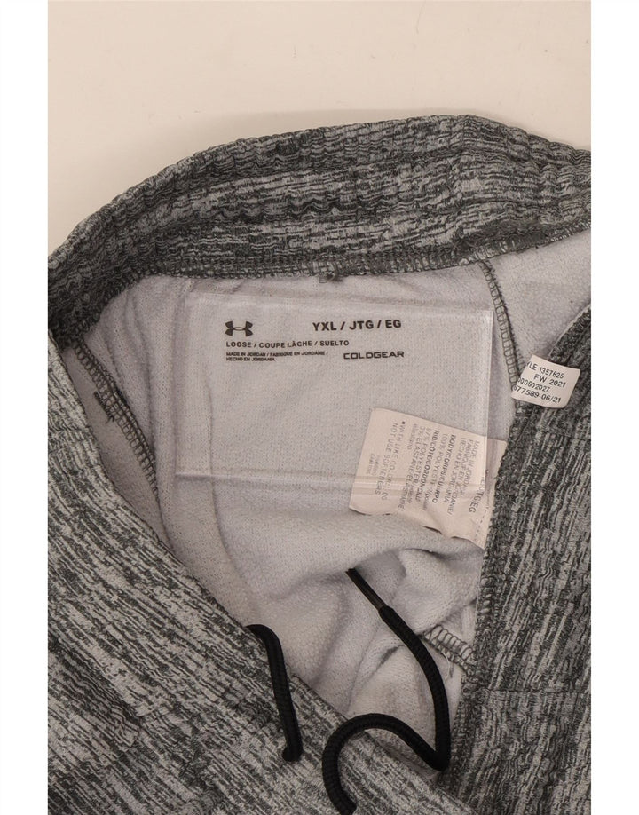 UNDER ARMOUR Băieți Cold Gear Trening Pantaloni Joggeri 13-14 Ani XL Gri