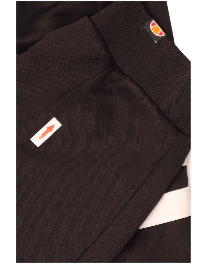 ELLESSE Pantaloni de trening pentru bărbați Pantaloni de jogging Mici, negru, poliester bloc de culoare