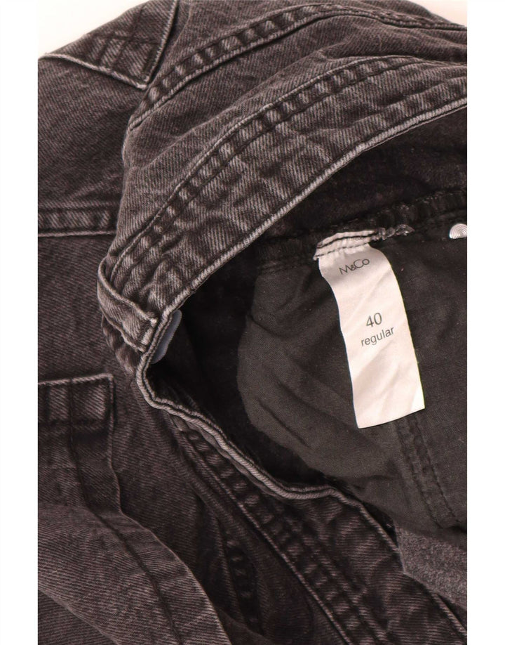 Blugi Drepți Obișnuiți pentru bărbați M&Co L40 L29 Bumbac gri