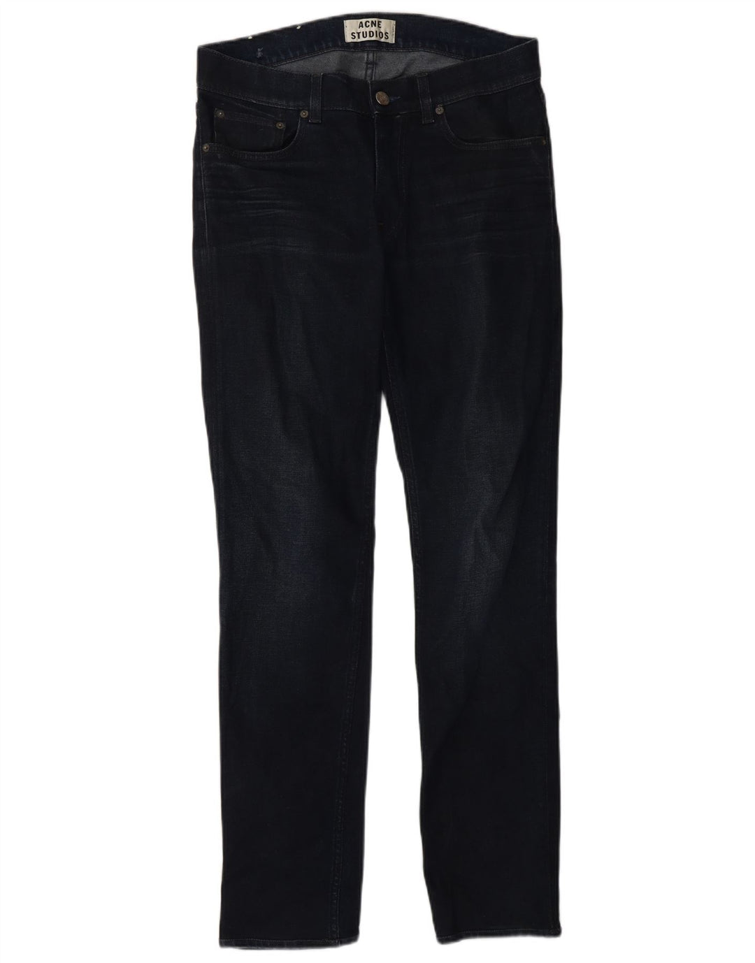 Blugi subțiri pentru bărbați Acne Studios L30 L32 Bumbac bleumarin