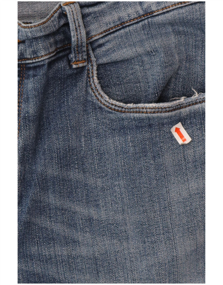 Blugi drepti pentru bărbați TRUSSARDI IT 52 XL W38 L32 Albastru