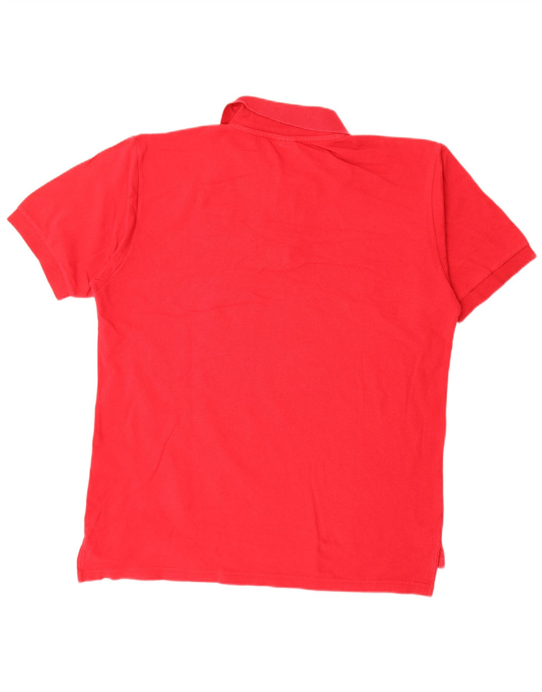 Tricou polo pentru bărbați Reebok, bumbac roșu mare